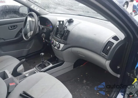 2010 Hyundai Elantra Blue from USA, damaged, VIN KMHDU4AD6AU910546